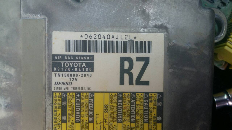 Блок управління Airbag Toyota Highlander  2012 2.7 Бензин 