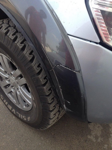 Расширитель арки правого колеса Mitsubishi L 200  2006 2.2 Дизель Одесса