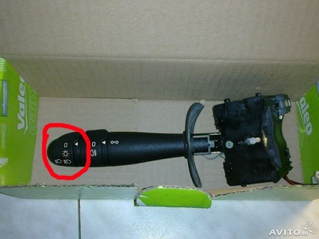 Ричаг переключения поворотов Renault Kangoo  2008 1.4 Бензин Ружин