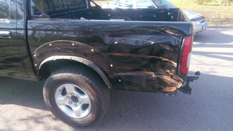 Расширитель арки задний левый Nissan NP300 2014 г.  2.5 л дизель Одесса