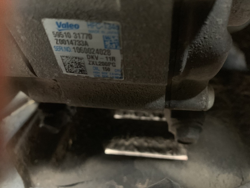 Компрессор кондиционера valeo z0014733a/t987313a Nissan Almera Classic  2011 1.6 Бензин Днепр