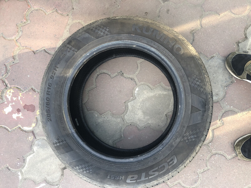 Шина літо 1 шт тільки kumho ecsta hs51 205/60 r16 92h BMW 3 Series  2012 
