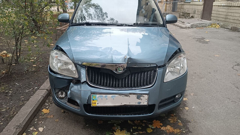 Бампер передний Skoda Fabia Combi 2008 универсал 1.4 Бензин 