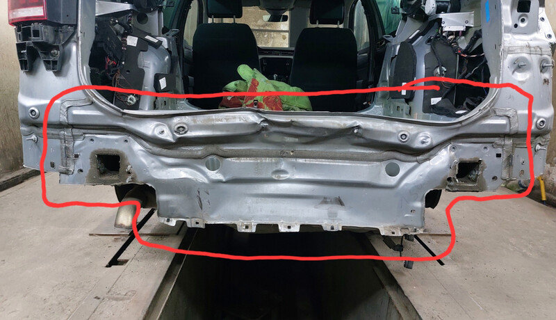 Задняя панель кузова Volkswagen Passat B8  2020 универсал 2.0 Дизель Бердичев