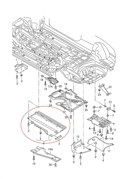 Захист кузова Audi A4 B8 2010 р.  Луцьк