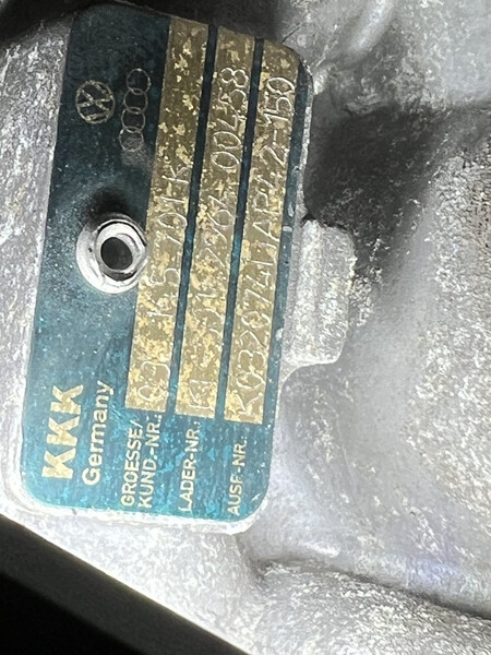 Турбина Volkswagen Touran  2008 хэтчбек 2.0 Бензин Луцк