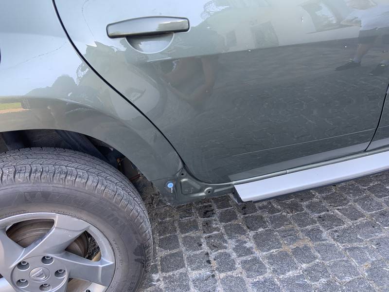 Накладка порога Dacia Duster  2012 1.5 Дизель Дубно