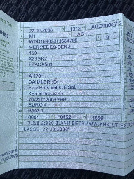 АКПП 722.801   Mercedes A-Class, Mercedes B-Class