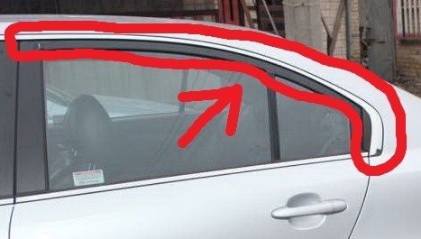 Молдинг задней левой двери хром. Kia Magentis  2008 2.0 Бензин Белгород-Днестровский