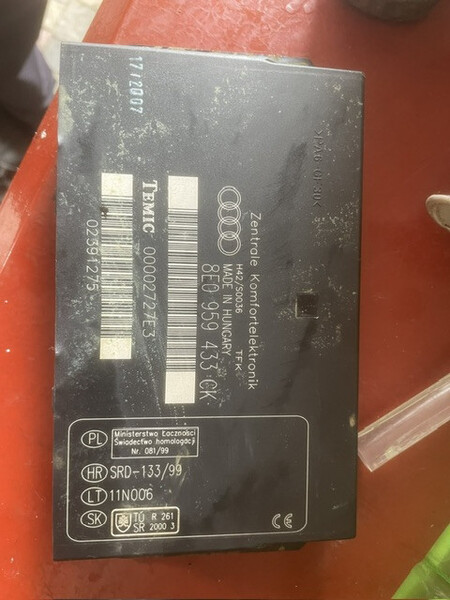 Блок комфорта 8E0 959 433 CK   Audi A4