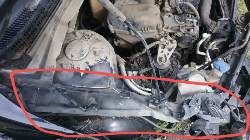 Лонжерон передній правий Hyundai Elantra HD  2007 1.6 Бензин Хмельницький