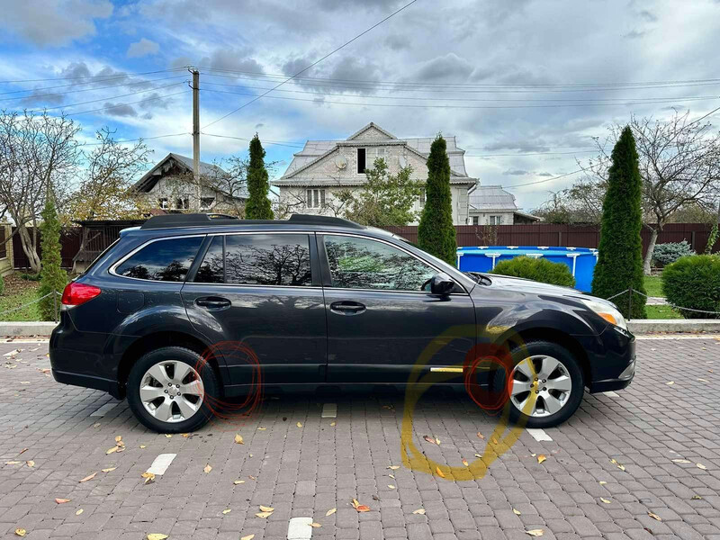 Крышка заднего правого крыла Subaru Outback  2011 2.5 Бензин Калуш