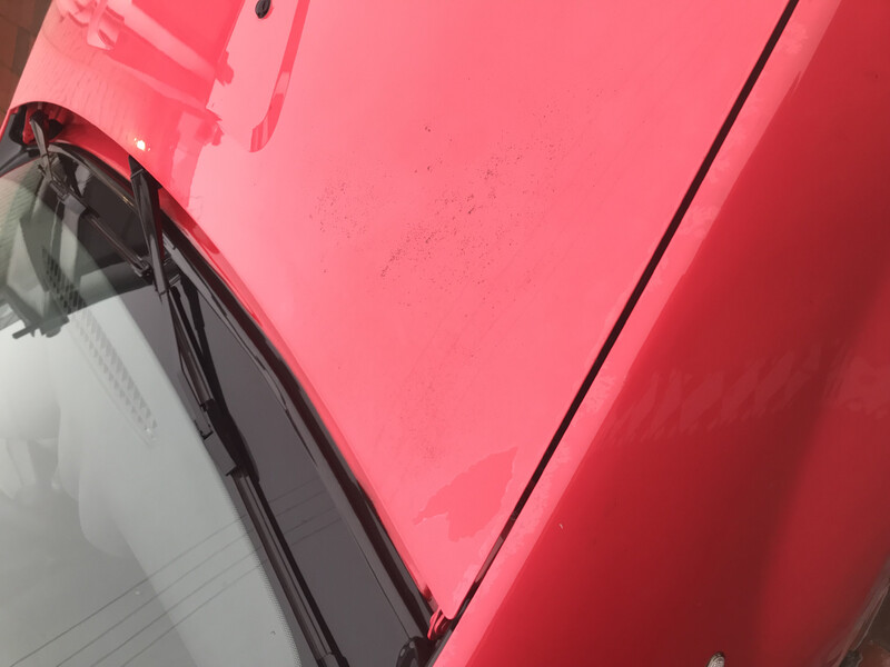 Капот червоний Dacia Sandero  2009 хэтчбек 1.4 Бензин 
