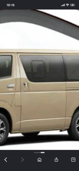 Заднее боковое стекло Toyota Hiace  2018 2.5 Дизель Дубище