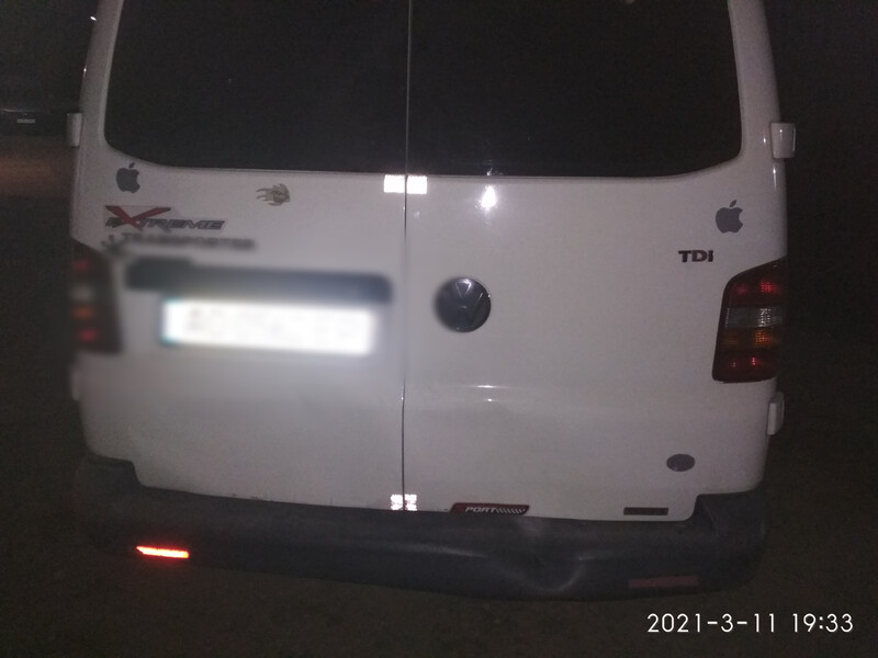 Бампер задний в сборе Volkswagen T5 (Transporter)  2004 2.5 Дизель Мукачево