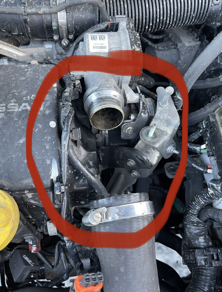 Патрубок интеркулера Nissan Qashqai J10  2011 1.5 Дизель Днепр