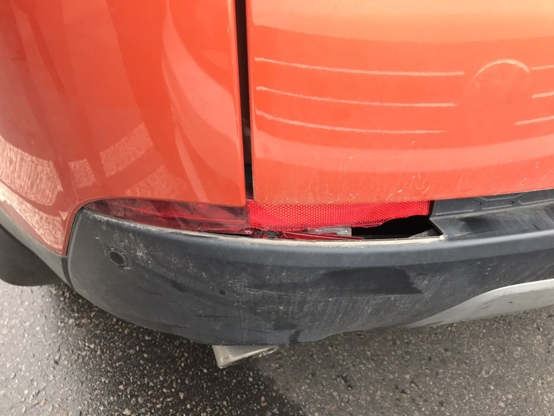 Фонарь задний противотуманный левый Land Rover Discovery Sport 2015 г.  2.2 л дизель Киев