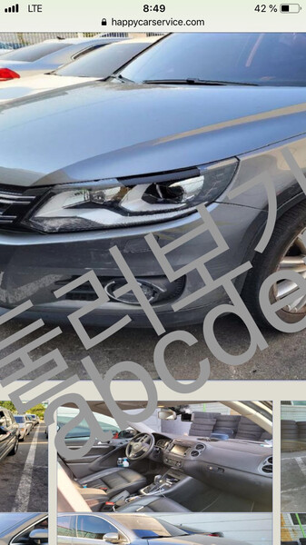 Фара передняя Volkswagen Tiguan 2014 г.  2.0 л дизель Одесса