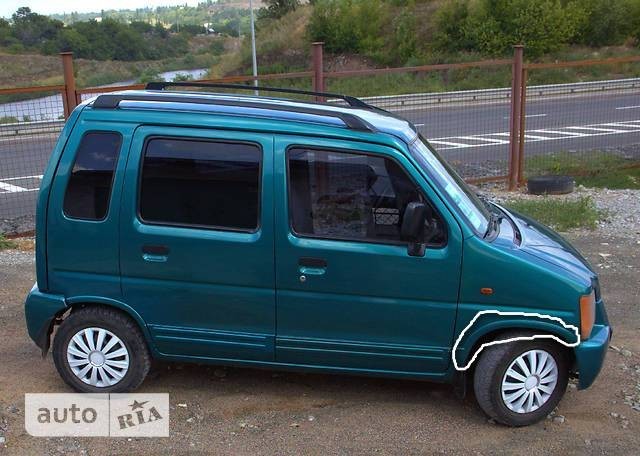Крыло переднее правое Suzuki Wagon R  1998 купе 1.0 Бензин Хмельницкий