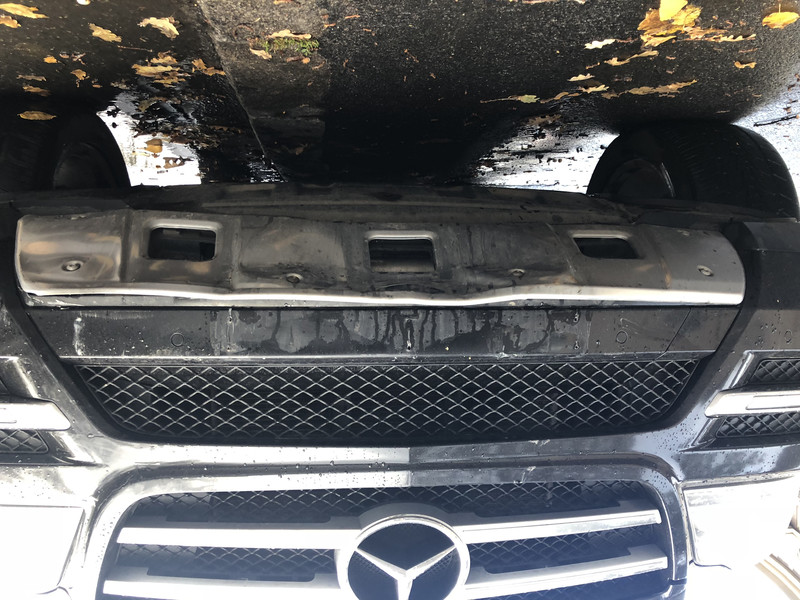 Губа переднего бампера Mercedes GL-Class X164 2011 г.  5.5 л бензин Винница