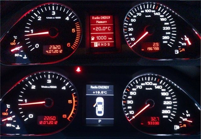 Щиток приборов с цветным бк Audi A6 C6  2010 3.0 Бензин Киев