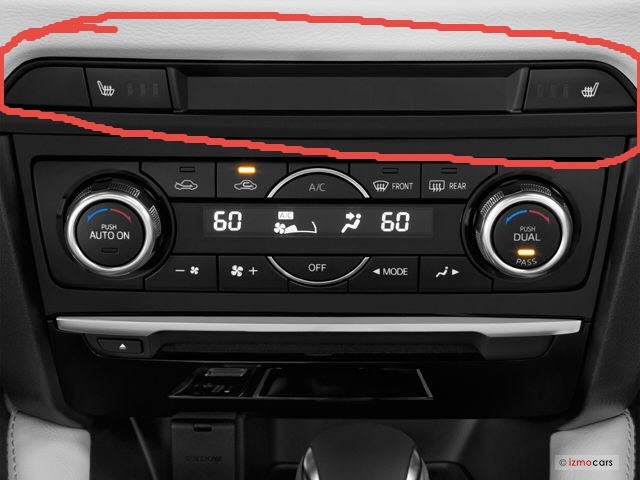 Панель кнопок подогрева сидений Mazda 6  2016 2.5 Бензин Киев