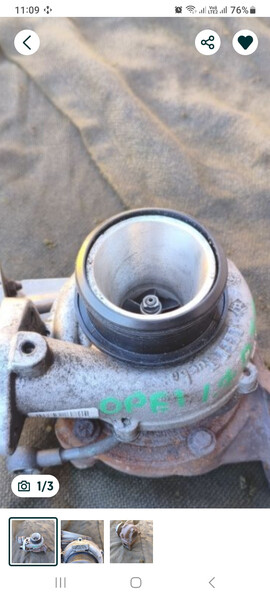 Ущільнююче кільце турбокомпрессора Opel Combo  2006 1.7 Дизель 