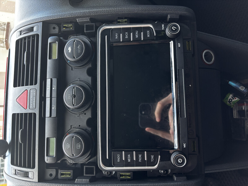 Рамка магнитолы Volkswagen Touran  2003 универсал 1.9 Дизель Киев