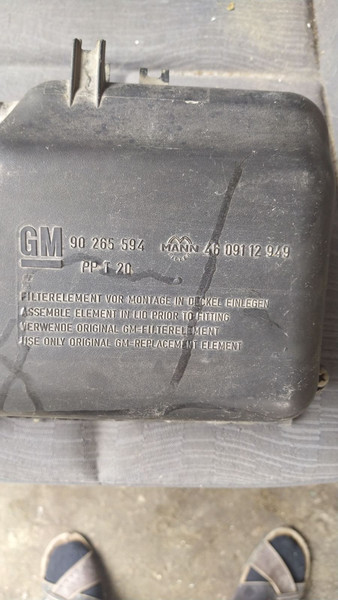 Крышка корпуса воздушного фильтра Opel Vectra А 1989 2.0 Бензин Хмельницкий