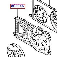 Впускной коллектор Ford Transit 2009 г.  2.2 л дизель Киев