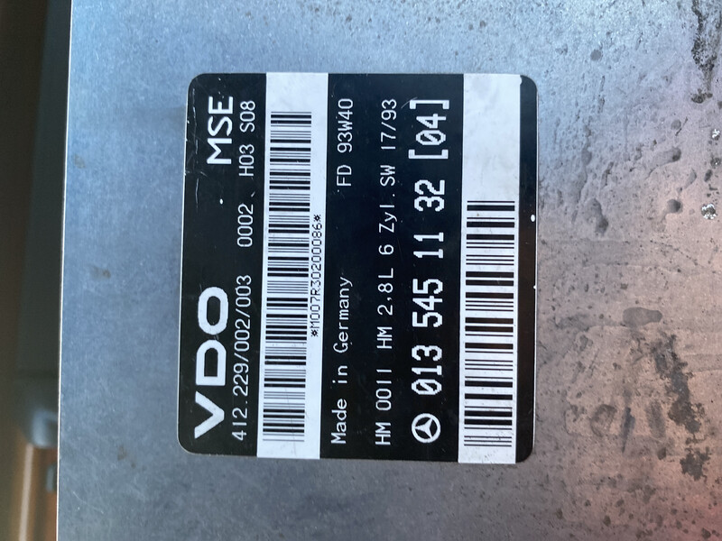 Электронный блок управления двигателем 013 545 11 32   Hyundai Coupe, Mercedes E-Class