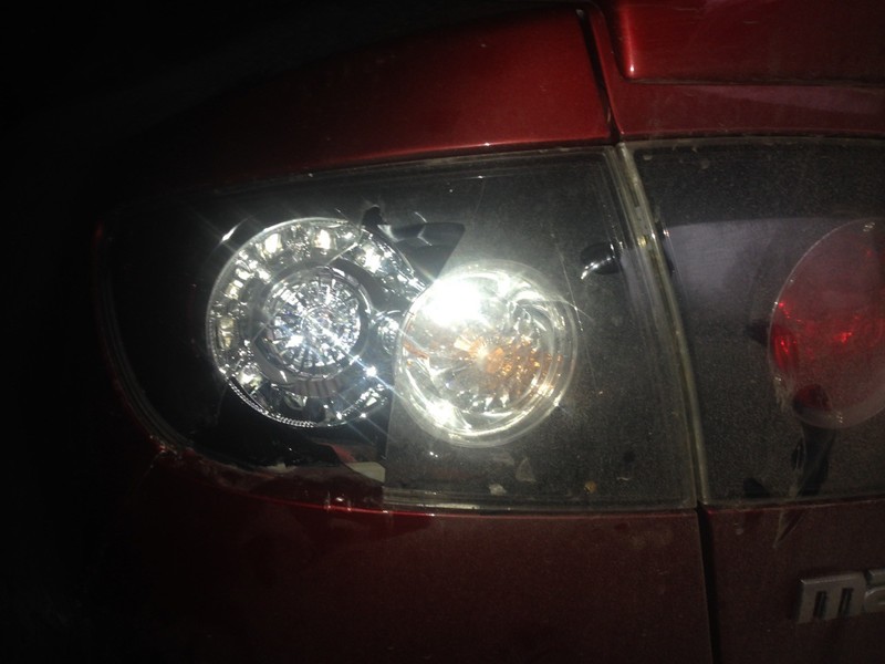 Левый задний наружный фонарь диодный Mazda 3 BK  2007 2.0 Бензин Киев