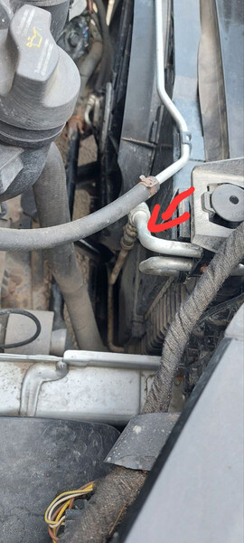 Трубка охлаждения акпп верхняя Mercedes-Benz B-Class B200 2005 Хмельницкий