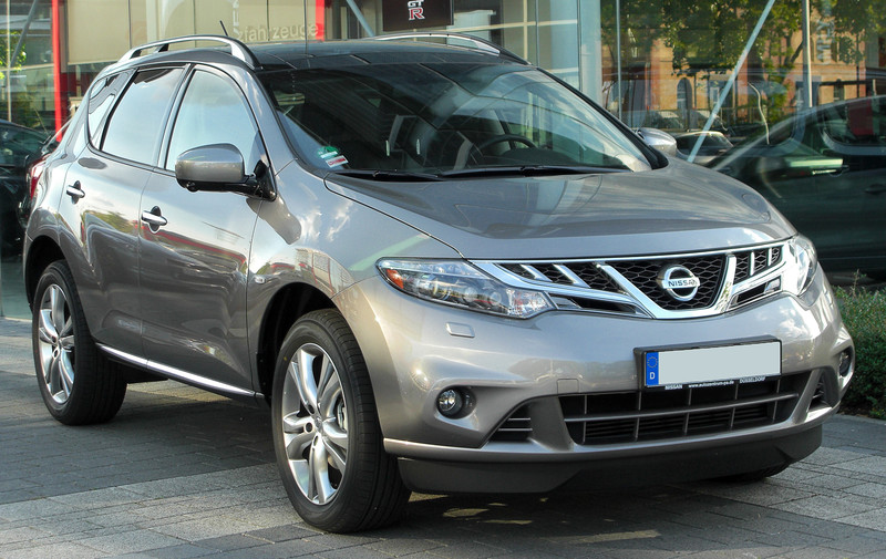 Капот Nissan Murano z51 2010 3.5 Бензин 