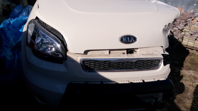 Крыло переднее левое Kia Soul 2011 г.  1.5 л дизель Луцк