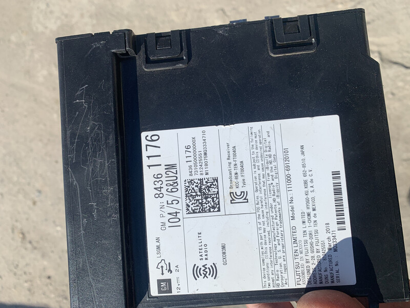 Радио блок Chevrolet Equinox  2018 2.0 Бензин Здолбунов