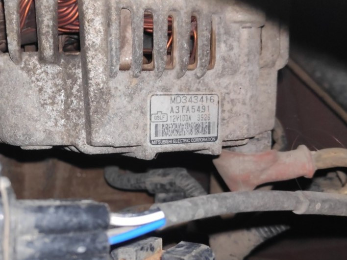 Генератор Mitsubishi Carisma GDI хетчбек 2004 р.  1.8 л бензин Київ