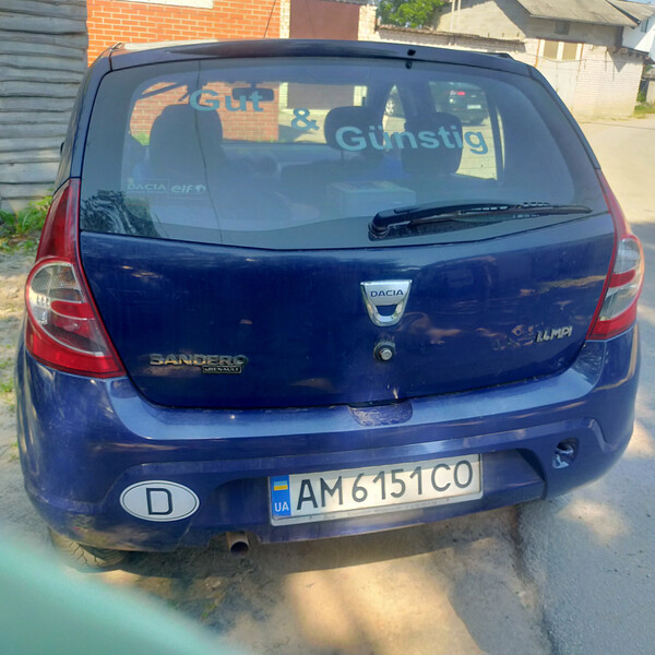 Крышка багажника голая Renault Sandero  2009 хэтчбек 1.4 Бензин Житомир
