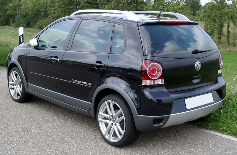 Накладка заднего бампера Volkswagen Cross Polo  2008 хэтчбек 1.4 Бензин Киев
