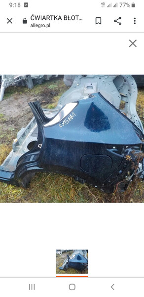 Заднее левое крыло Mazda CX-5 2018 г.  2.5 л бензин Полтава