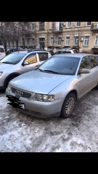 Передний бампер Audi A3 хэтчбек 2002 г.  1.6 л бензин Сумы