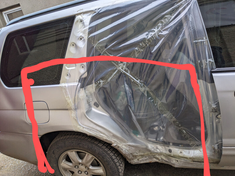 Чверть кузова задня права Subaru Forester SG  2003  Бензин 