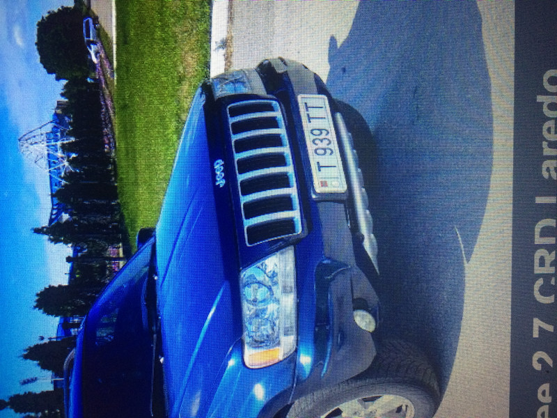 Бампер передний Jeep Grand Cherokee  2003 2.7 Дизель Черновцы