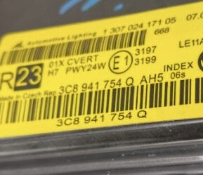Права передня фара led дхо Volkswagen Passat CC  2014 купе 2.0 Дизель 