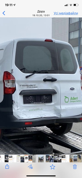 Двери задние Ford Transit Connect  2016 2.0 Дизель Луцк