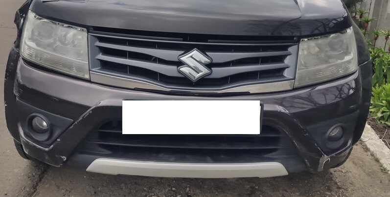 Передний бампер Suzuki Grand Vitara  2015 