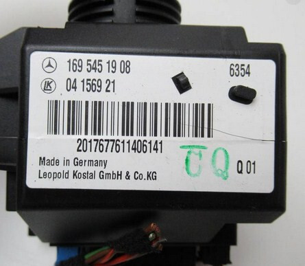 Замок зажигания Mercedes-Benz A-Class W169  2006 универсал 1.7 Бензин Прилуки