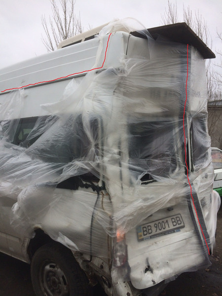 Четверть кузова задняя левая Ford Transit 2007 г.  2.4 л дизель Киев