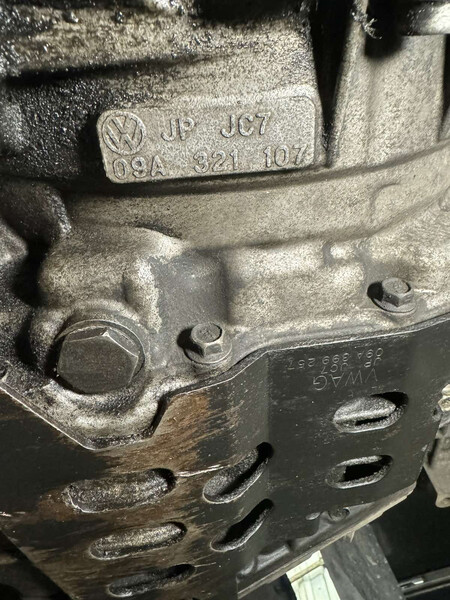 АКПП JP JC7 09A 321 107   Volkswagen Bora, Volkswagen Golf, Volkswagen Jetta