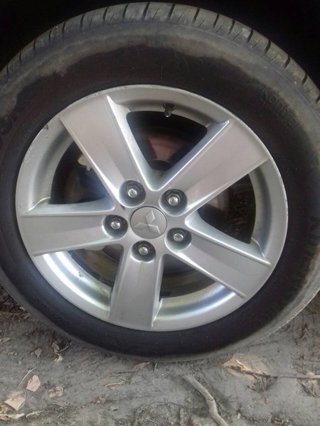 Один диск Mitsubishi Lancer 2008 р.  1.8 л бензин Полтава